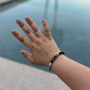 SNC Clay bead bracelet • handmade •OS• Sam and Colby • XPLR